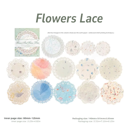 Vintage Lace Craft Paper Pack