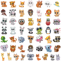 Super Cute Eyed Animals 50 Pack Stickers