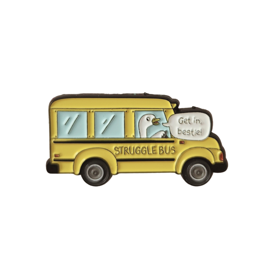 Struggle Bus Enamel Pin