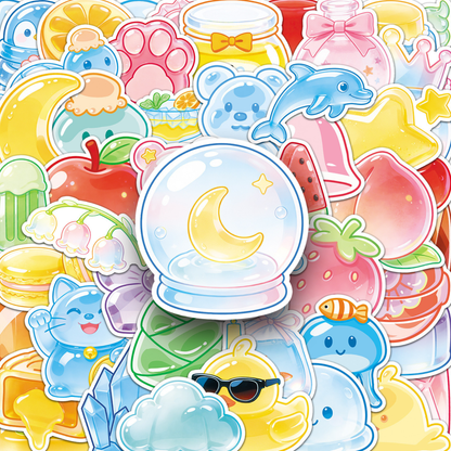 Sweet Jellies 50 Piece Sticker Pack