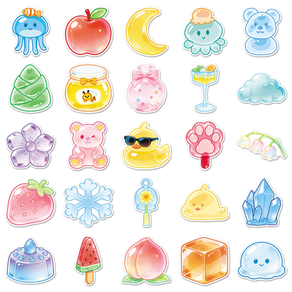 Sweet Jellies 50 Piece Sticker Pack
