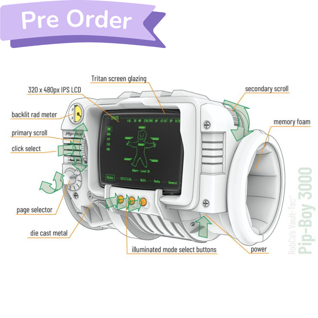 Fallout 3 Pip-Boy 3000 Prop Replica