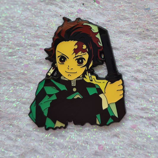 Tanjiro Kamado Enamel Alloy Pin