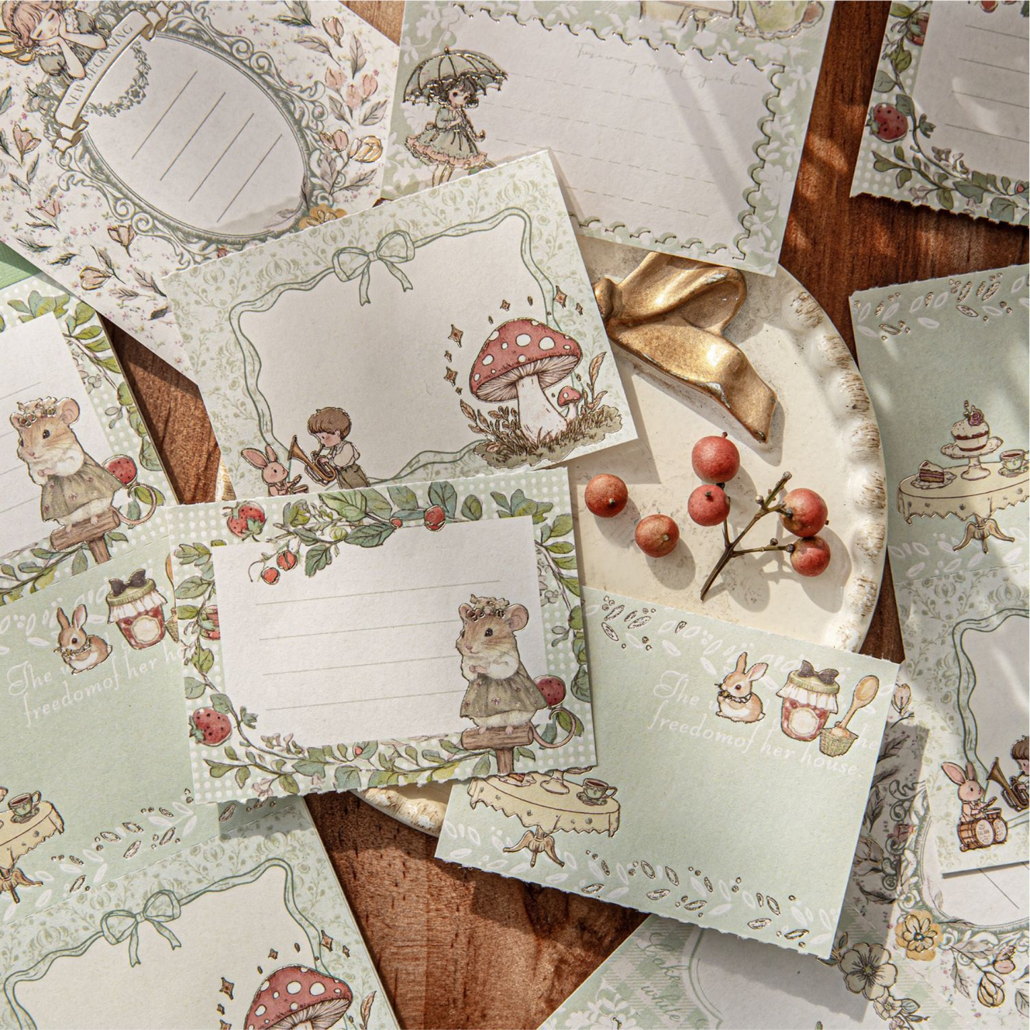 Tea Party Craft Memo Pack