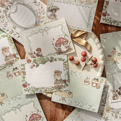 Tea Party Craft Memo Pack