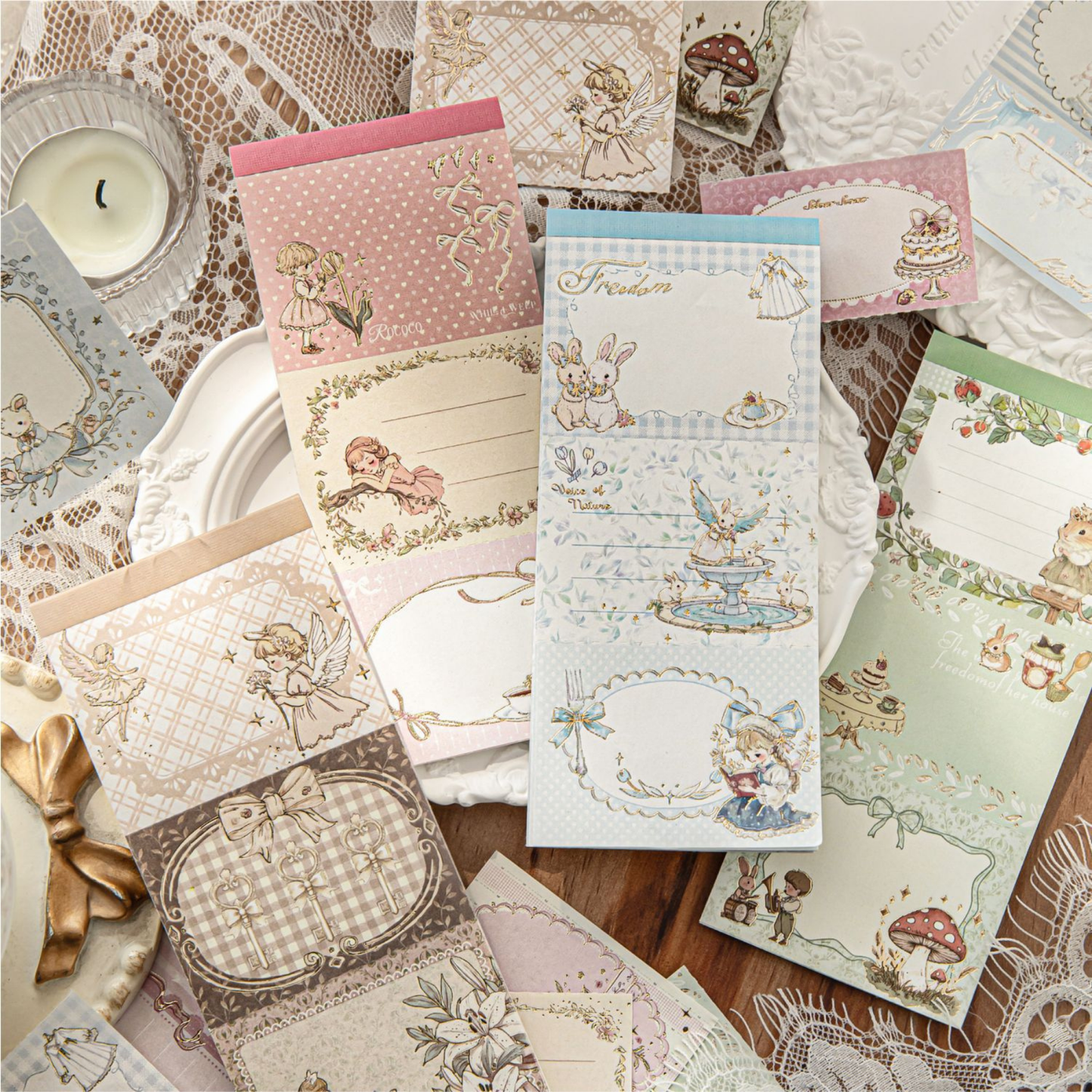 Tea Party Craft Memo Pack