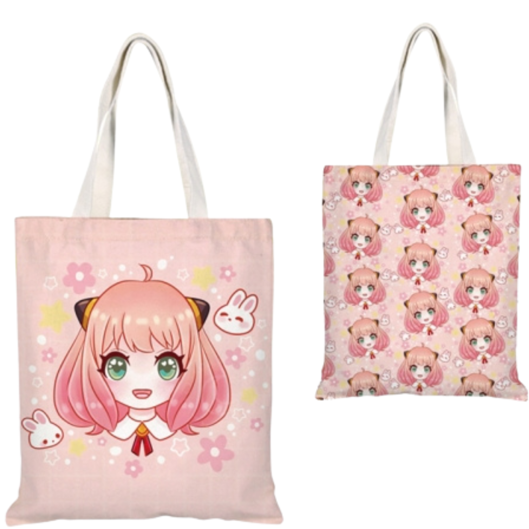 Anya Forger Kawaii Tote Bag