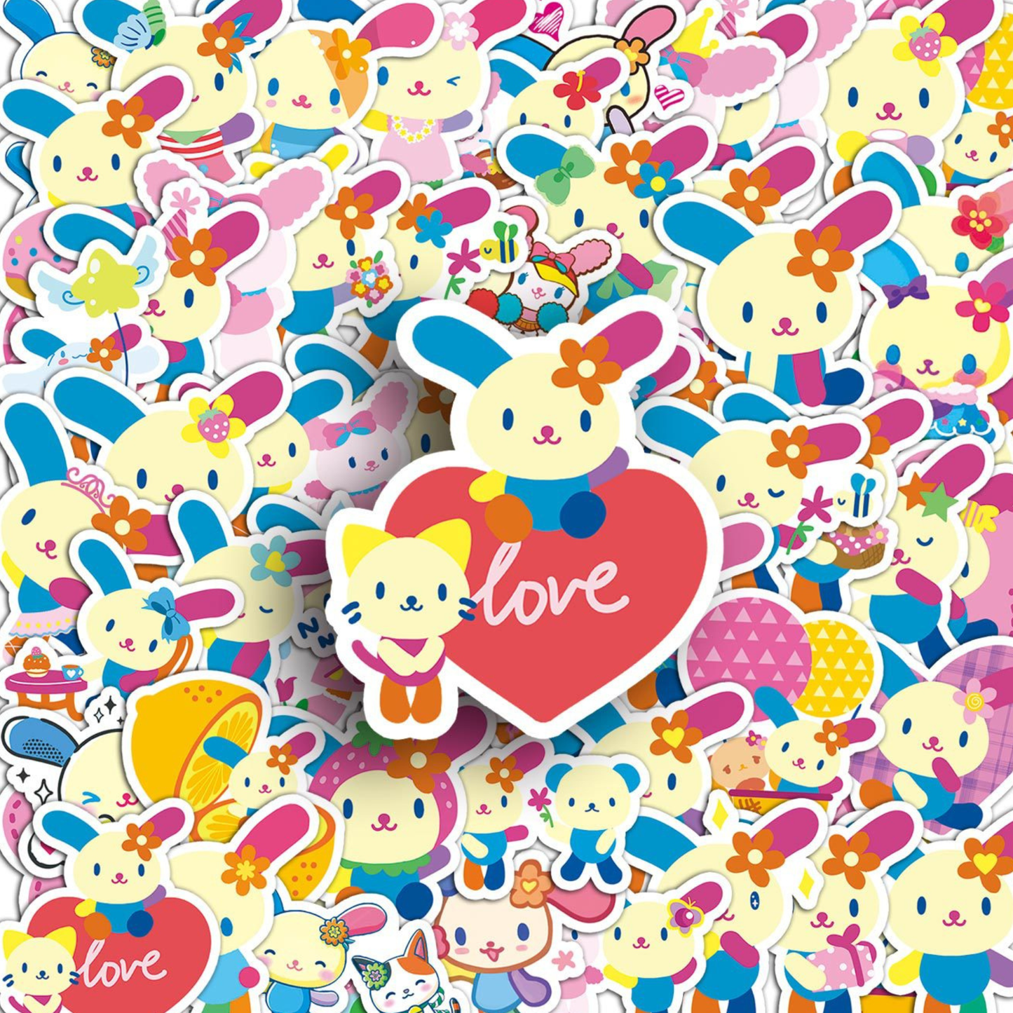Usahana 50 Piece Sticker Pack