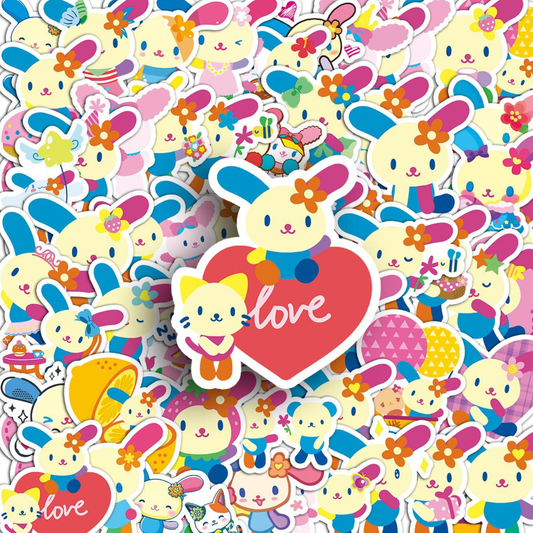 Usahana 50 Piece Sticker Pack