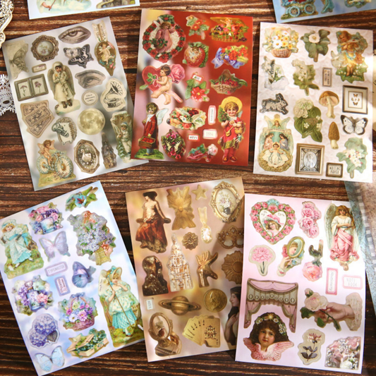 Victorian Dreams Sticker Book
