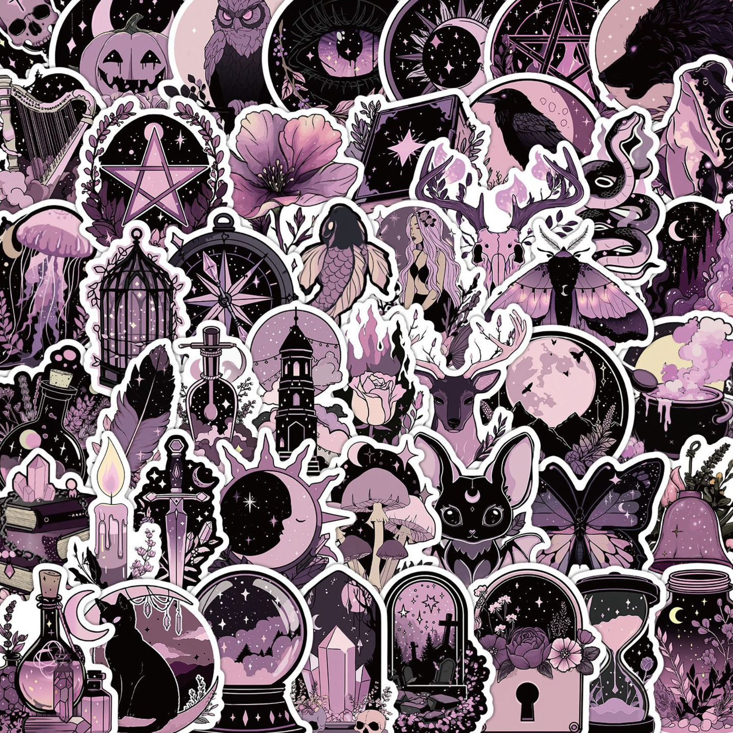 Night Time Magic 50 Piece Sticker Pack