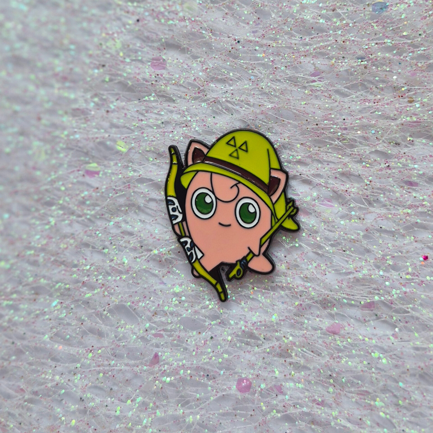 Jigglypuff x Zelda Enamel Alloy Pin