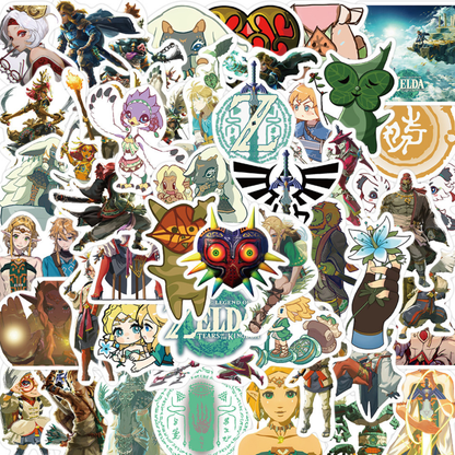 The Legend of Zelda 50 Piece Sticker Pack