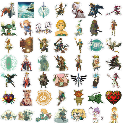 The Legend of Zelda 50 Piece Sticker Pack