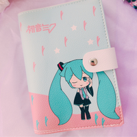 Hatsune Miku Leather Notebook