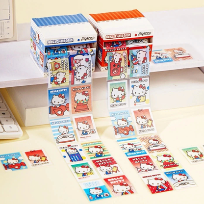 Hello Kitty Pull-Out Glitter Sticker Roll